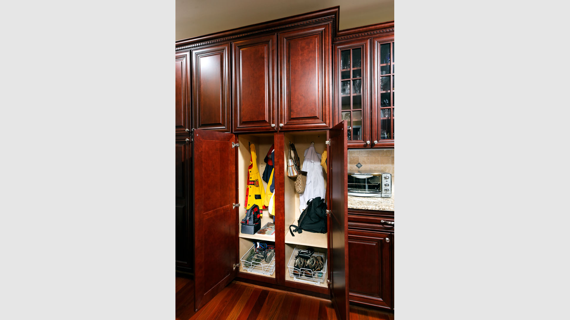Burgeson pantry mudroom