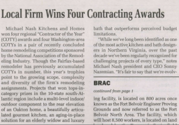 Local Firm Wins Four Contracting Awards