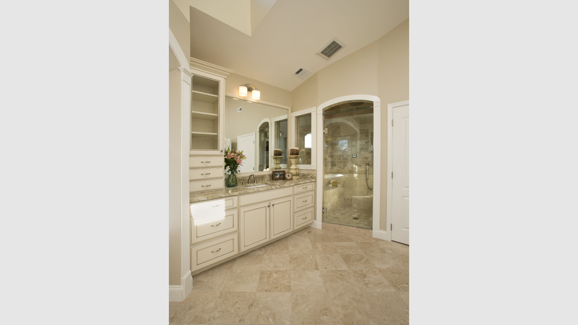 Marchetti sink shower