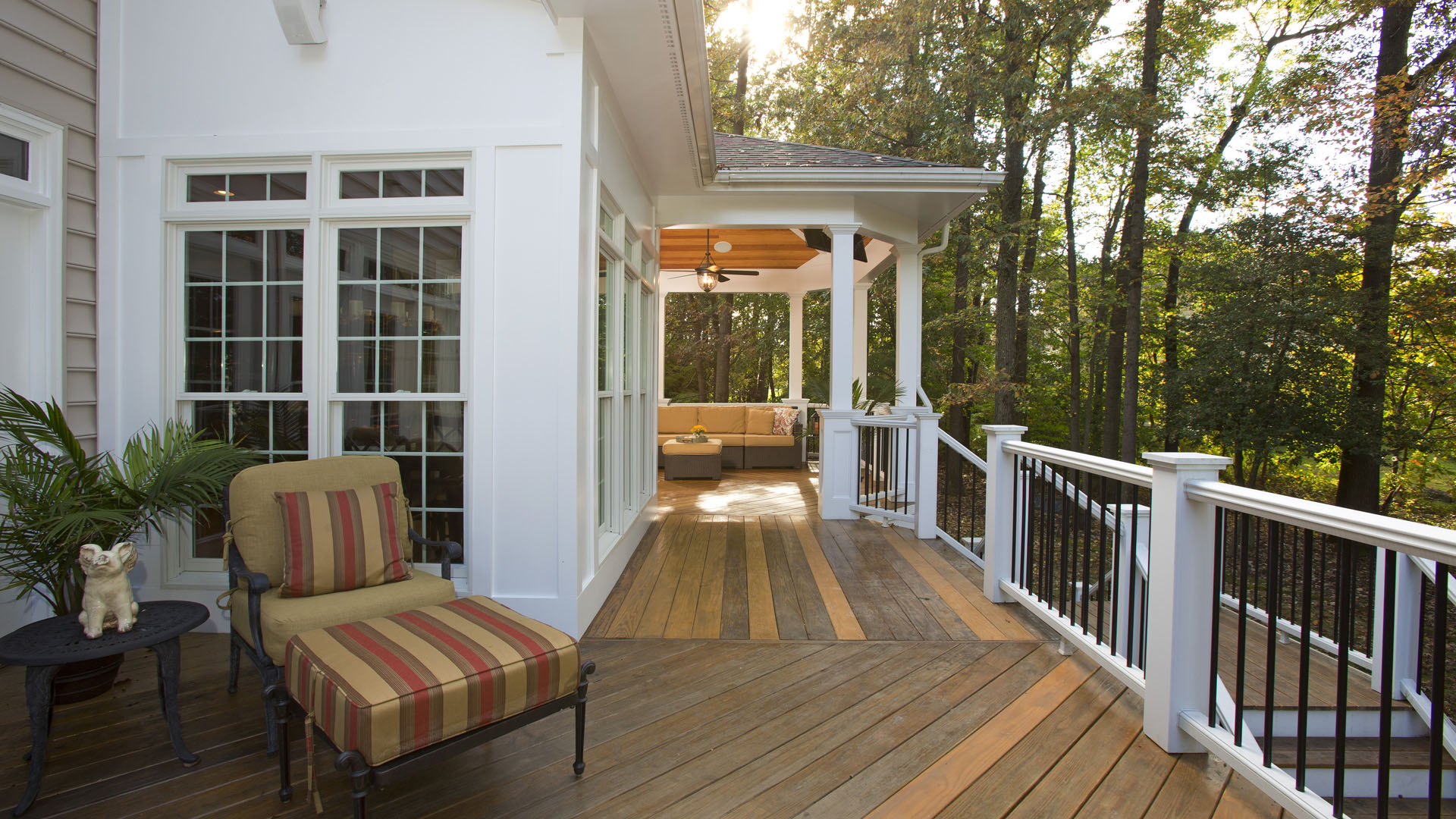 Barnes deck east
