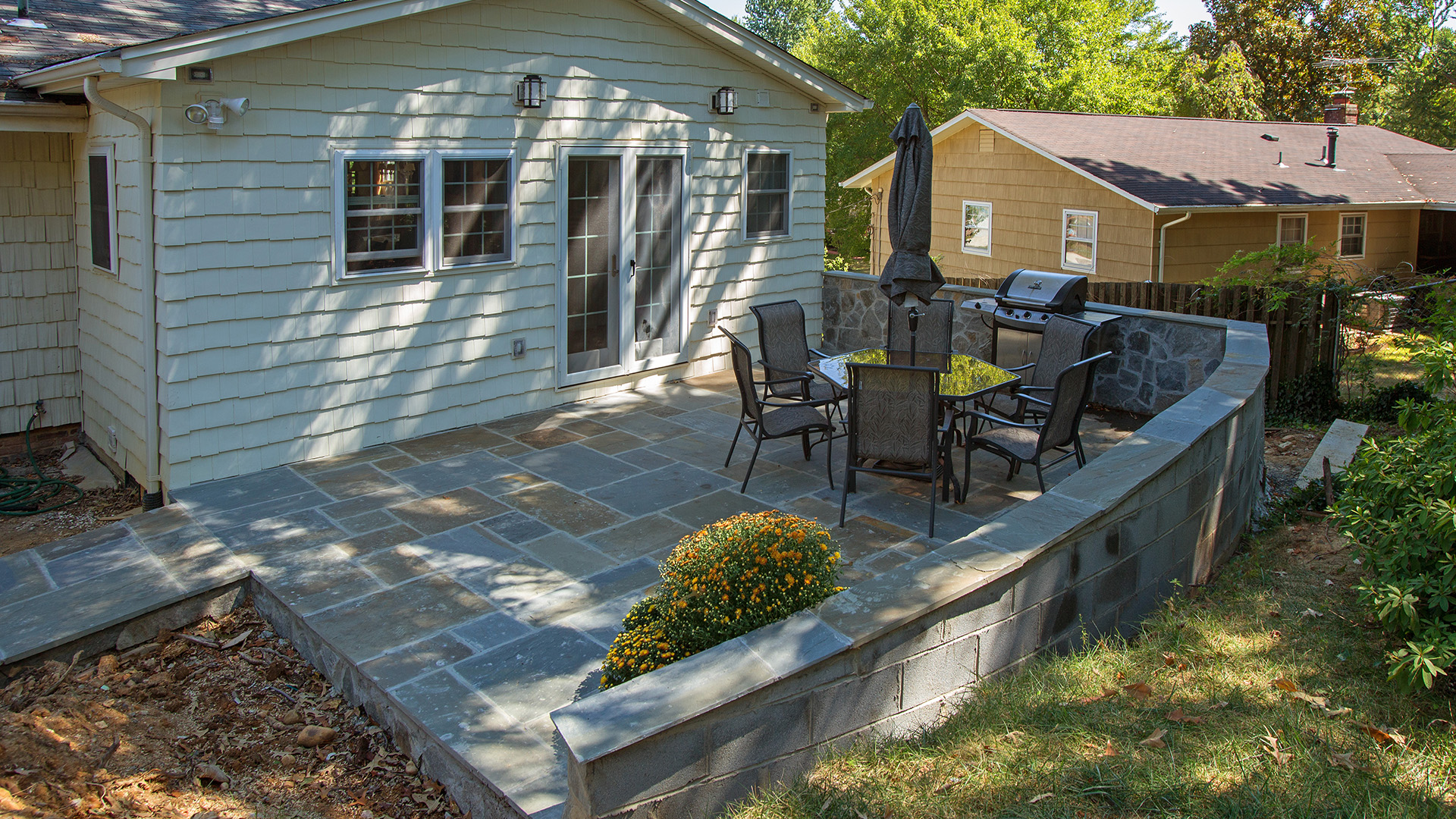 Conley rear patio