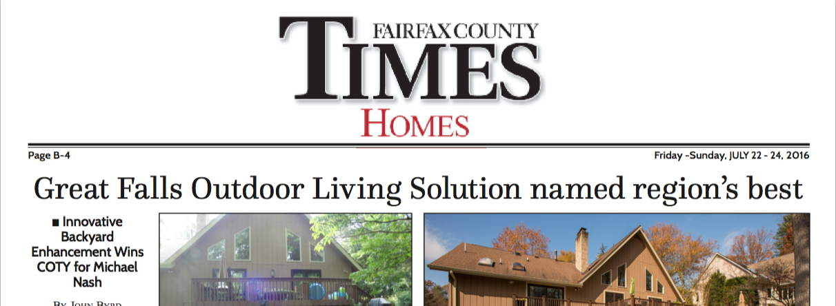 Great Falls Outdoor Living Solution named region’s best