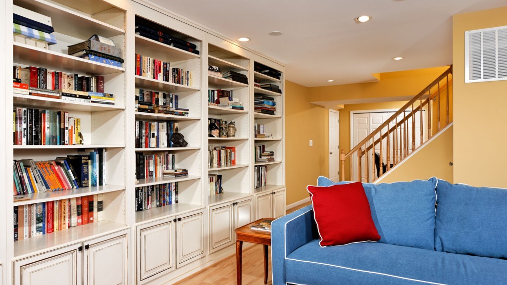 Basement Remodeling | A Library Room