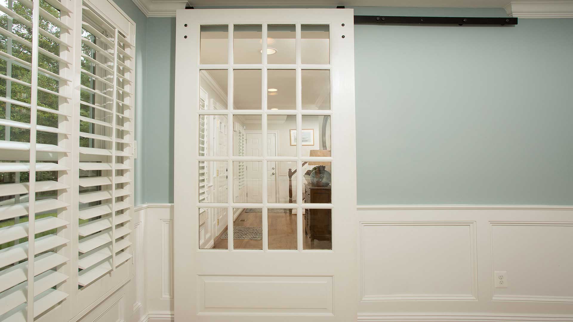 Forrester hall door