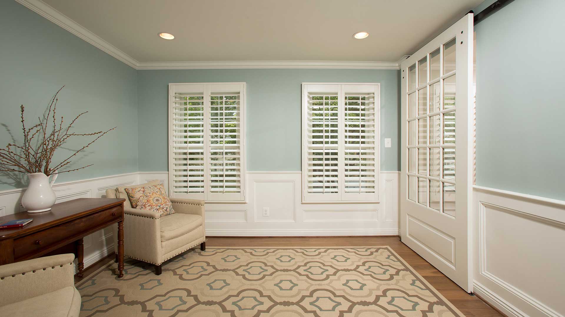 Forrester reading door