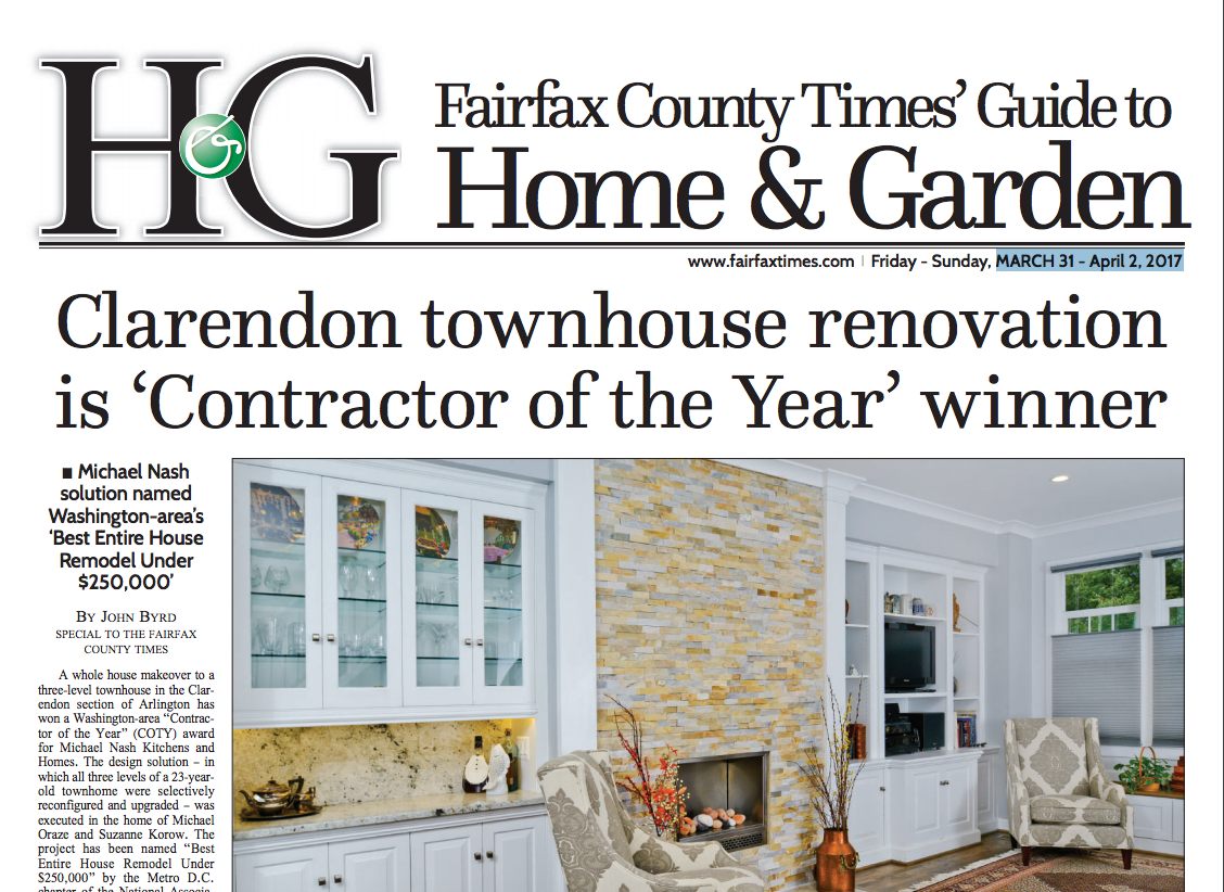 Clarendon townhouse renovation is ‘Contractor of the Year’ winner