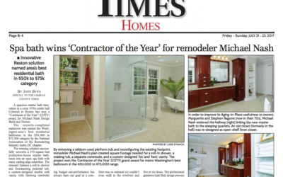 Spa bath wins ‘Contractor of the Year’ for remodeler Michael Nash