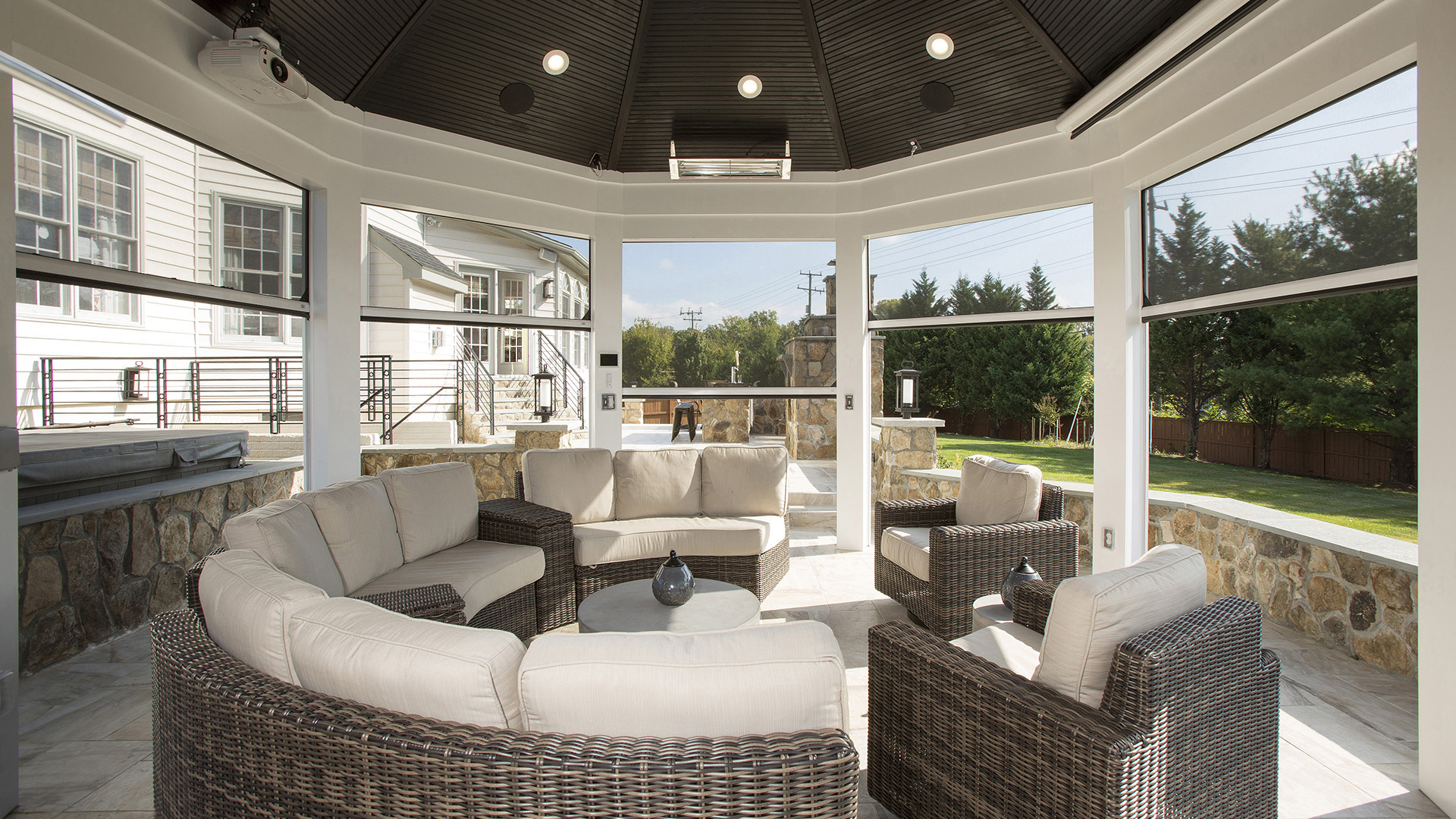 Char Gazebo screens