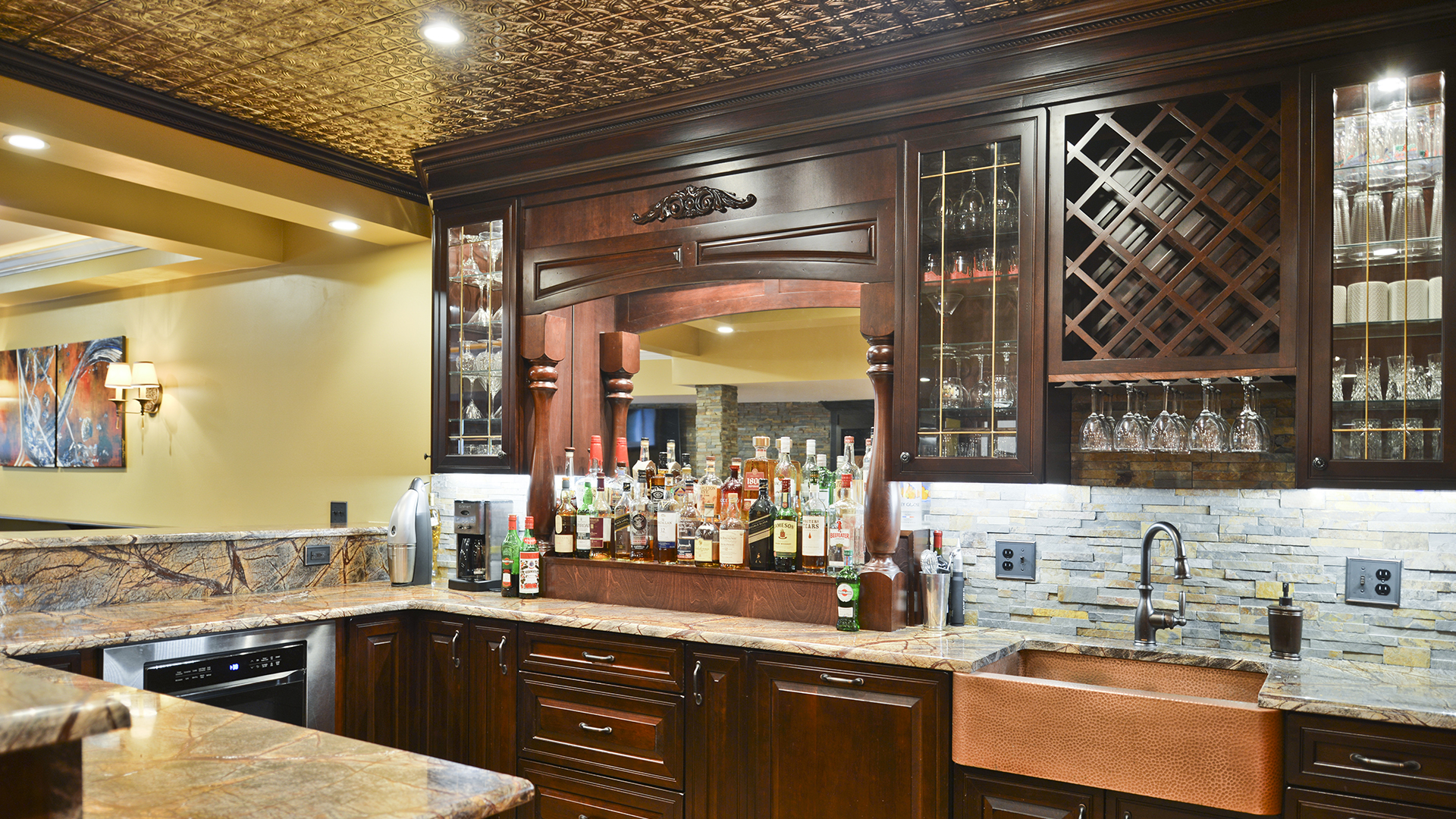 2019 NARI National CotY Southeast Region 2 Award Winner, Basement Over $100,000