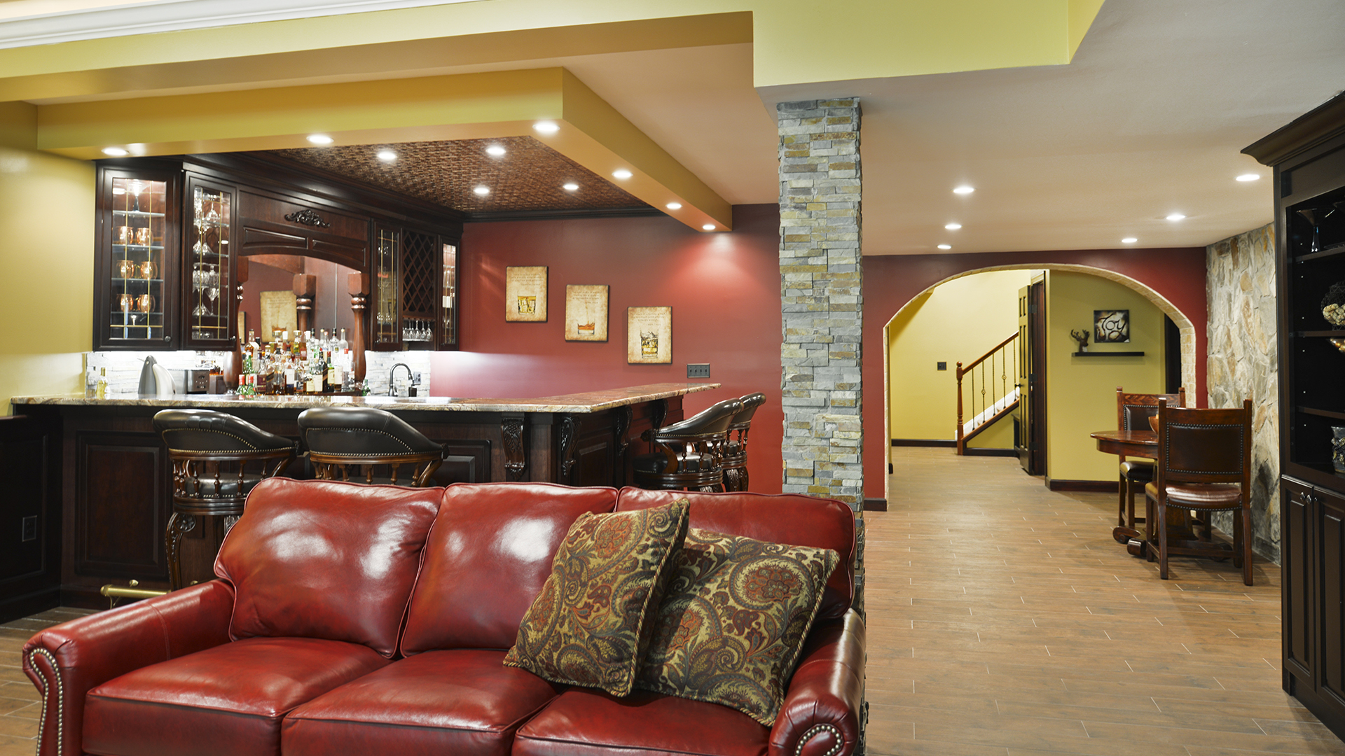 2019 NARI National CotY Southeast Region 2 Award Winner, Basement Over $100,000