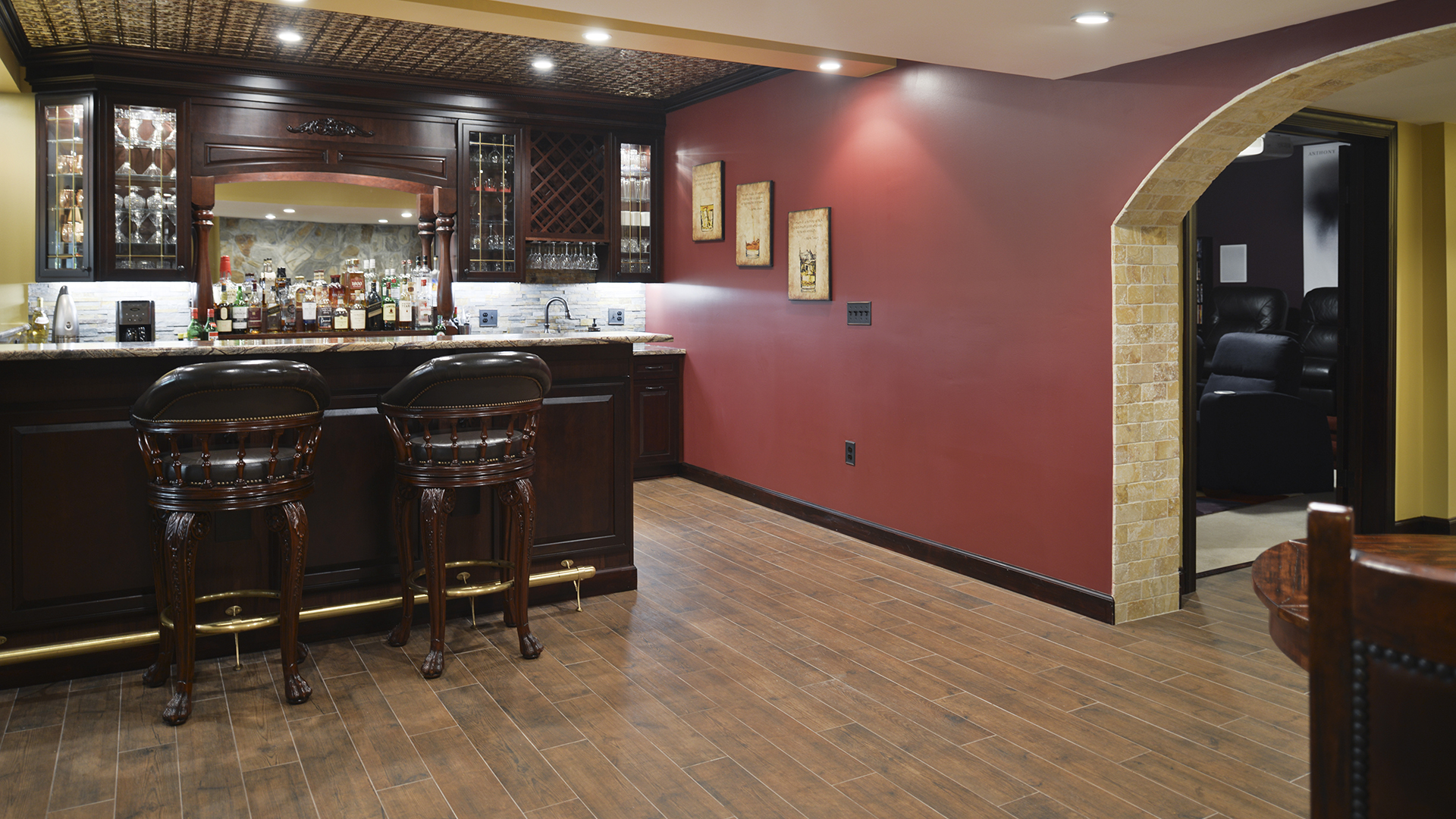2019 NARI National CotY Southeast Region 2 Award Winner, Basement Over $100,000