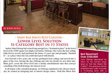 Irish Bar Meets Ritz Carlton