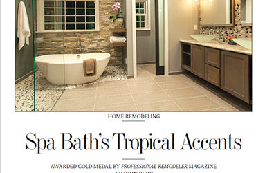 Spa Bath’s Tropical Accents