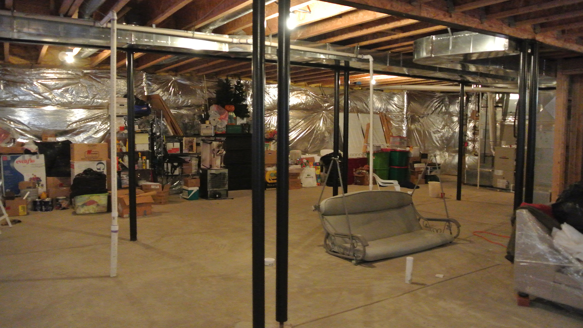 Before-Basement Remodeling