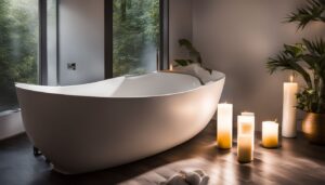luxurious bathroom spa features